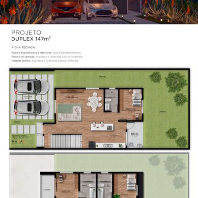 Duplex 147m²