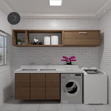 Projeto interiores lavanderia