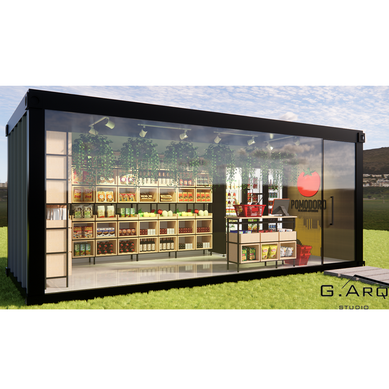 Mercado autônomo Container