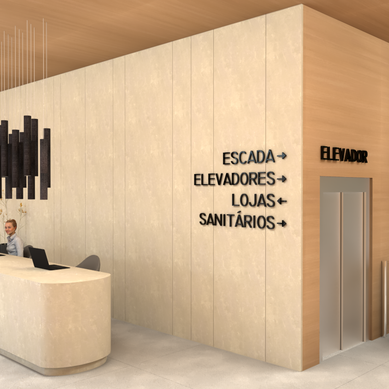 Recepção Edifício Coorporativo 