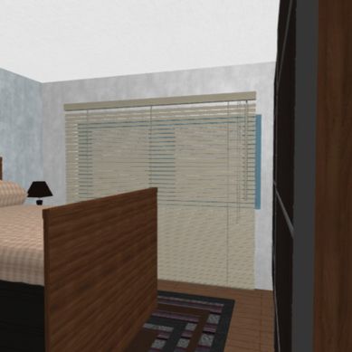 Quarto detalhe cama