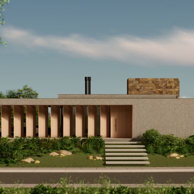 Render Externo Projeto Residencial