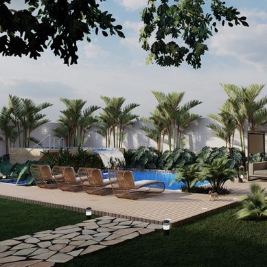 Projeto Piscina e Paisagismo