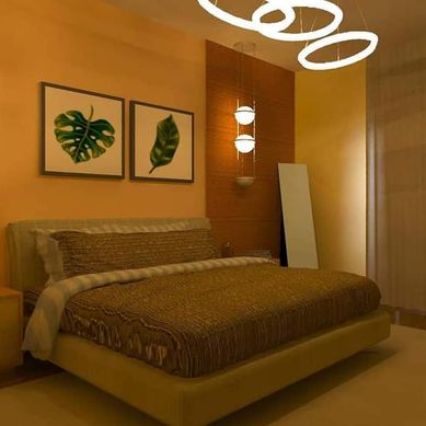 Projeto de interiores - Quarto de Casal