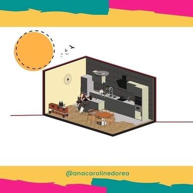 Projeto de interiores - Cozinha