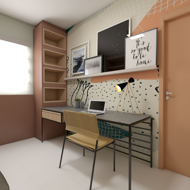 Apartamento F - Escritório