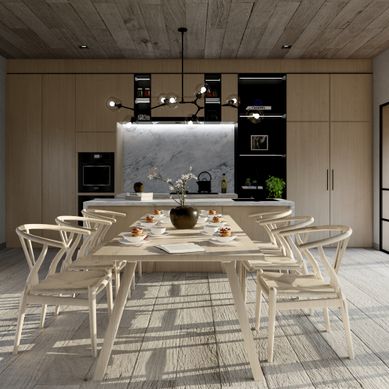 Sala de Jantar e Cozinha - Residência Térrea