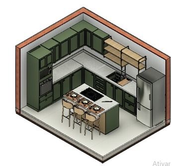 Cozinha Thalles – Interiores e Marcenaria