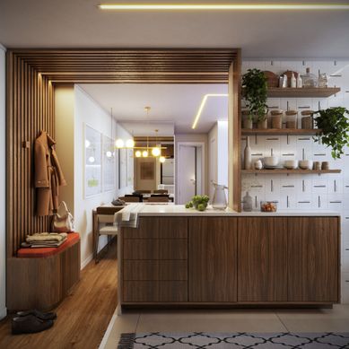 Cozinha - Apto 44m²