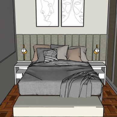 Projeto quarto de casal