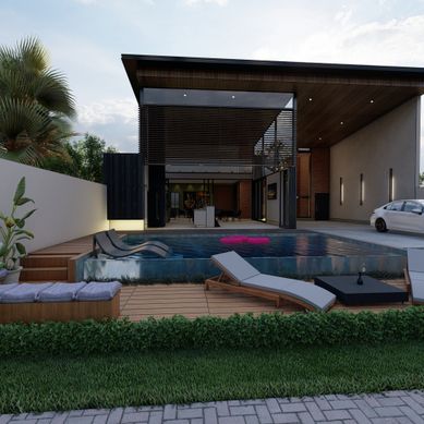 Renderização de fachada