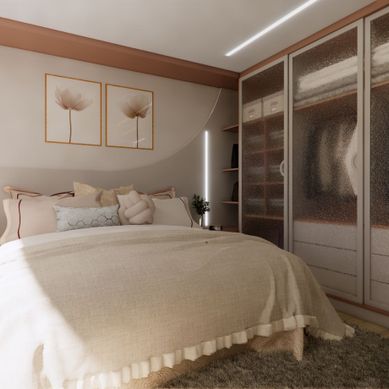 Projeto de quarto de casal