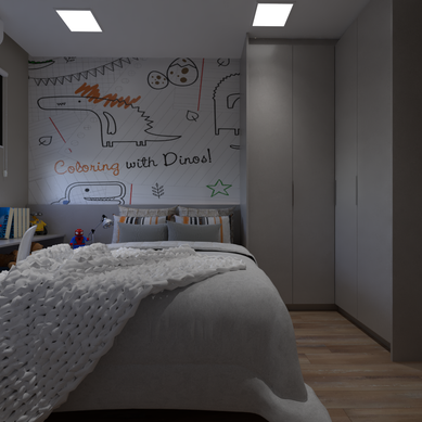 Dormitório infantil