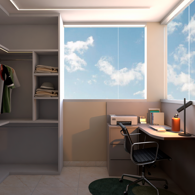 ESCRITÓRIO / CLOSET TH
