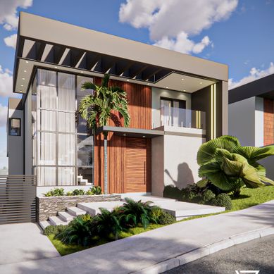 Render | Fachada ATIBAIA/SP