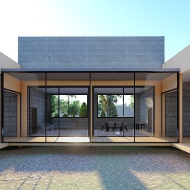 Casa círculo