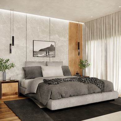 Projeto de interiores - Quarto