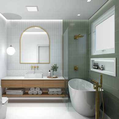 Pistachio Bathroom