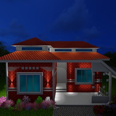 A house with mixed Konkani and vernacular architecture @ Wai, Satara
