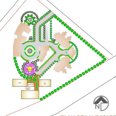 Landscape Design For the Science Institute, Maharashtra