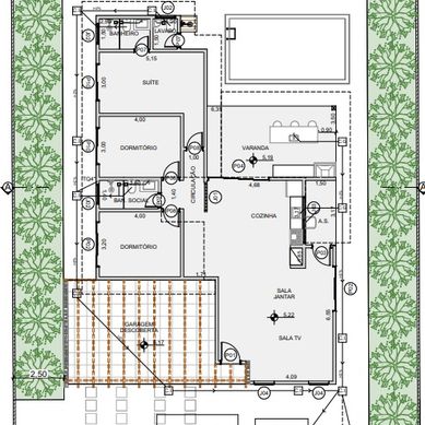 Planta baixa 2D