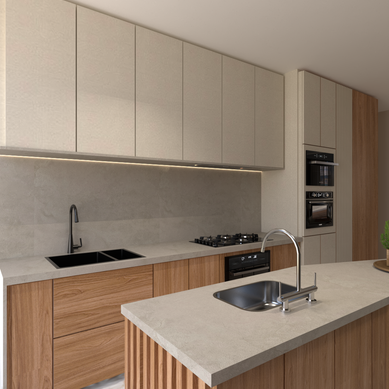 Cozinha e Sala conceito