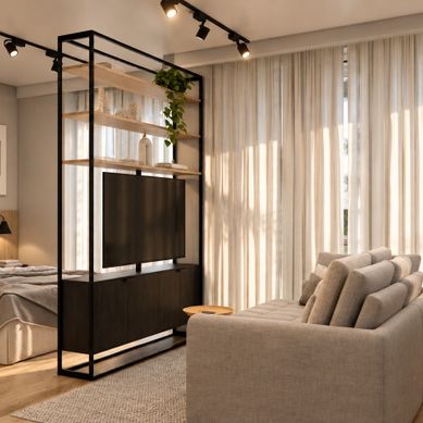 Apartamento Studio Contemporâneo | Integração e Funcionalidade