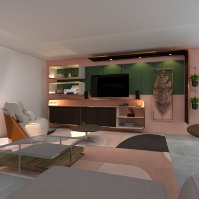 Sala de Estar casa de campo