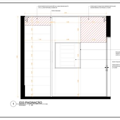 PROJETO EXECUTIVO REVESTIMENTOS BANHEIRO P|G (projeto autoral)
