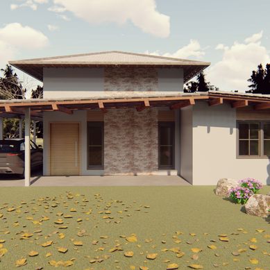 Projeto casa de Rancho
