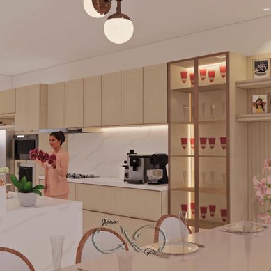 INTEGRAÇÃO ENTRE SALA I COZINHA