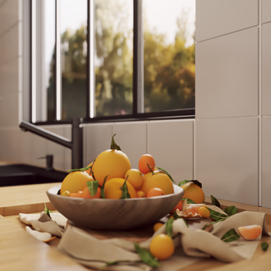 Cocina de las Naranjas
