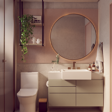 Baño Rosa
