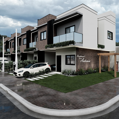 Residencial Donna Antônia - 3D Externo