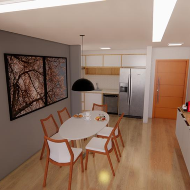 Sala de jantar - Apartamento 06