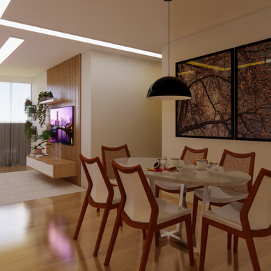 Sala de jantar - Apartamento 06