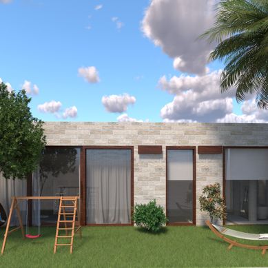 jardin privado