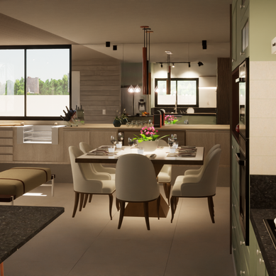 Ap401-sala e cozinha