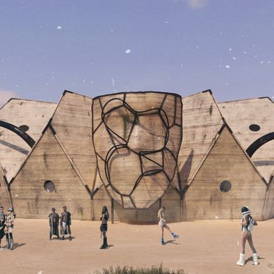 Pavilhão burning man