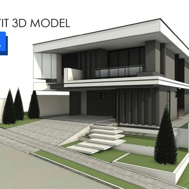 Projeto de terceiros | Modelagem 3D no Revit
