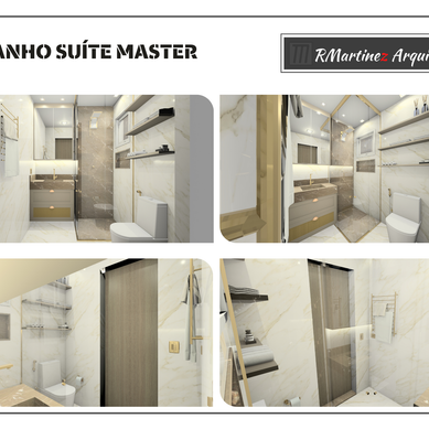 Banho Suíte Master