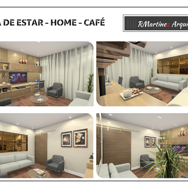 Sala de Estar - Home - Café