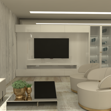 Sala de estar e Jantar