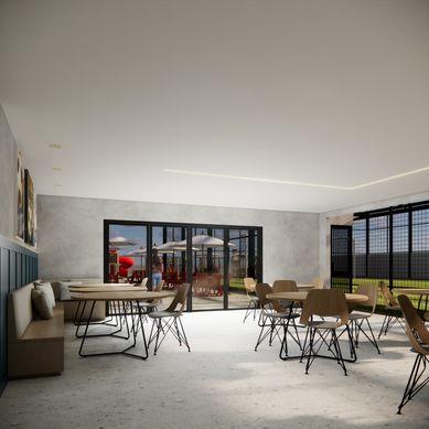 Projeto comercial - Área de lazer