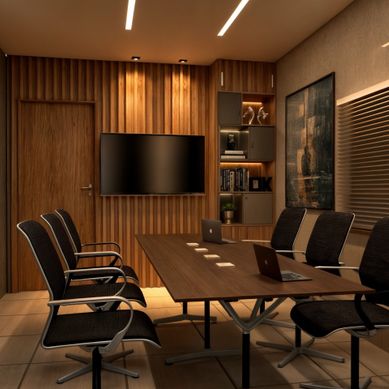 SALA DE REUNIÃO MODERNA