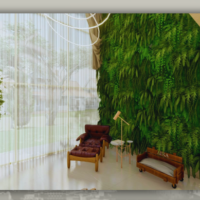 Ambiente de Relaxamento: Um Refúgio de Calmaria e Conexão com a Natureza