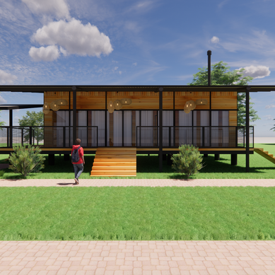 Projeto de Chalé/casa de campo