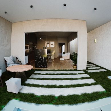 Refúgio Urbano: Projeto de design e Renderização para Área de Lazer