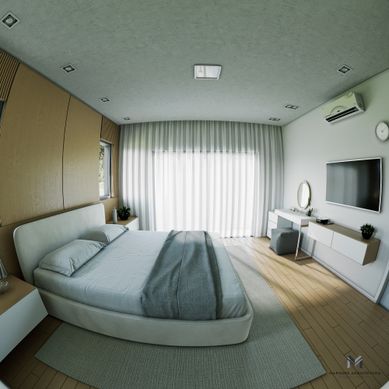 Suíte Casal Minimalista e Moderna – Estilo Clean & Sofisticado