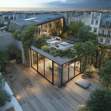 Penthouse paris
